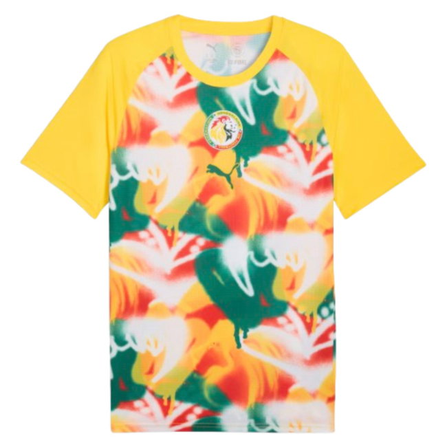 2026-2027 Senegal Warm Up Jersey (Yellow)-SoccerKits Hub | Buy Soccer Jerseys Online